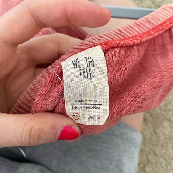 Pink Free people blouse - Picture 2 of 5